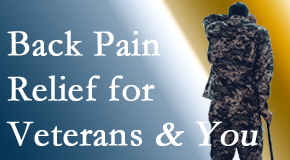 Aurora Chiropractic Center cares for veterans with back pain and PTSD and stress.