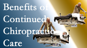Aurora Chiropractic Center presents continued chiropractic care (aka maintenance care) as it is research-documented as effective.