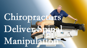 Aurora Chiropractic Center uses spinal manipulation on a daily basis as a representative of the chiropractic profession which is recognized as being the profession of spinal manipulation practitioners.