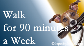 Juneau walking 3 days a week helps manage back pain, a great addition to Juneau chiropractic care at Aurora Chiropractic Center!