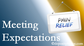 Aurora Chiropractic Center takes into account patients’ expectations of the care they seek for their back pain and neck pain and seeks to meet them.