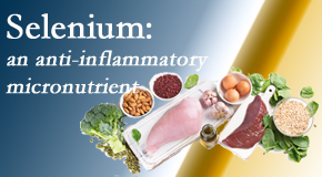 Aurora Chiropractic Center shares details about the micronutrient, selenium, and the detrimental effects of its deficiency like inflammation.