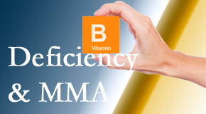 Aurora Chiropractic Center knows B vitamin deficiencies and MMA levels may affect the brain and nervous system functions. 