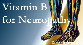 Aurora Chiropractic Center values the benefits of nutrition, especially vitamin B, for neuropathy pain along with spinal manipulation.