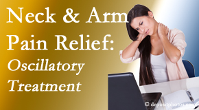 Aurora Chiropractic Center relieves neck pain and related arm pain by using gentle motion-based manipulation. 