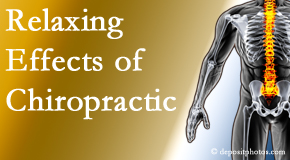 Aurora Chiropractic Center offers spinal manipulation for its calming effects for stress responses. 