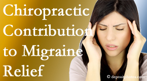 Aurora Chiropractic Center use gentle chiropractic treatment to migraine sufferers with related musculoskeletal tension wanting relief.