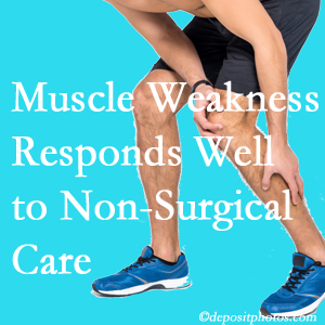  Juneau chiropractic non-surgical care manytimes improves muscle weakness in back and leg pain patients.