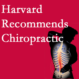 Aurora Chiropractic Center offers chiropractic care like Harvard recommends.