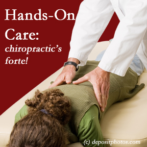image of Juneau chiropractic hands-on treatment