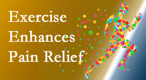 Juneau exercise is an important part of the chiropractic treatment plan.