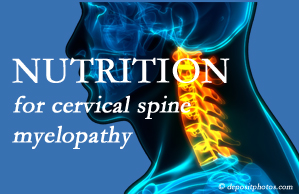 Aurora Chiropractic Center presents the nutritional factors in cervical spine myelopathy in its development and management.