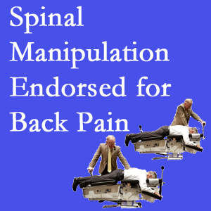 Juneau chiropractic care includes spinal manipulation, an effective, non-invasive, non-drug approach to low back pain relief.