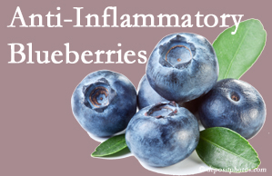 Aurora Chiropractic Center presents the powerful effects of the blueberry including anti-inflammatory benefits. 