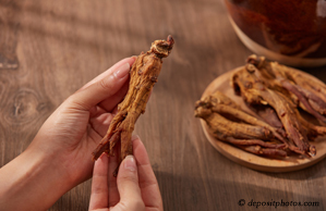 Juneau chiropractic nutrition tip: picture of red ginseng for anti-aging and anti-inflammatory pain
