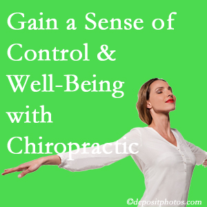 Using Juneau chiropractic care as one complementary health alternative boosted patients sense of well-being and control of their health.