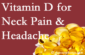 Juneau neck pain and headache may gain value from vitamin D deficiency adjustment.