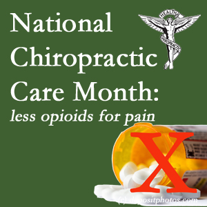 Juneau chiropractic care is being celebrated in this National Chiropractic Health Month. Aurora Chiropractic Center describes how its non-drug approach benefits spine pain, back pain, neck pain, and related pain management and even reduces use/need for opioids. 